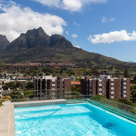 Rooftop Pool Balcony Parking Kaapstad Buitenkant foto