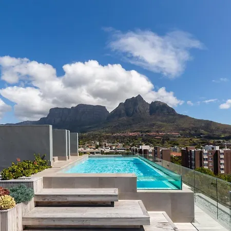 Rooftop Pool Balcony Parking Kaapstad Buitenkant foto