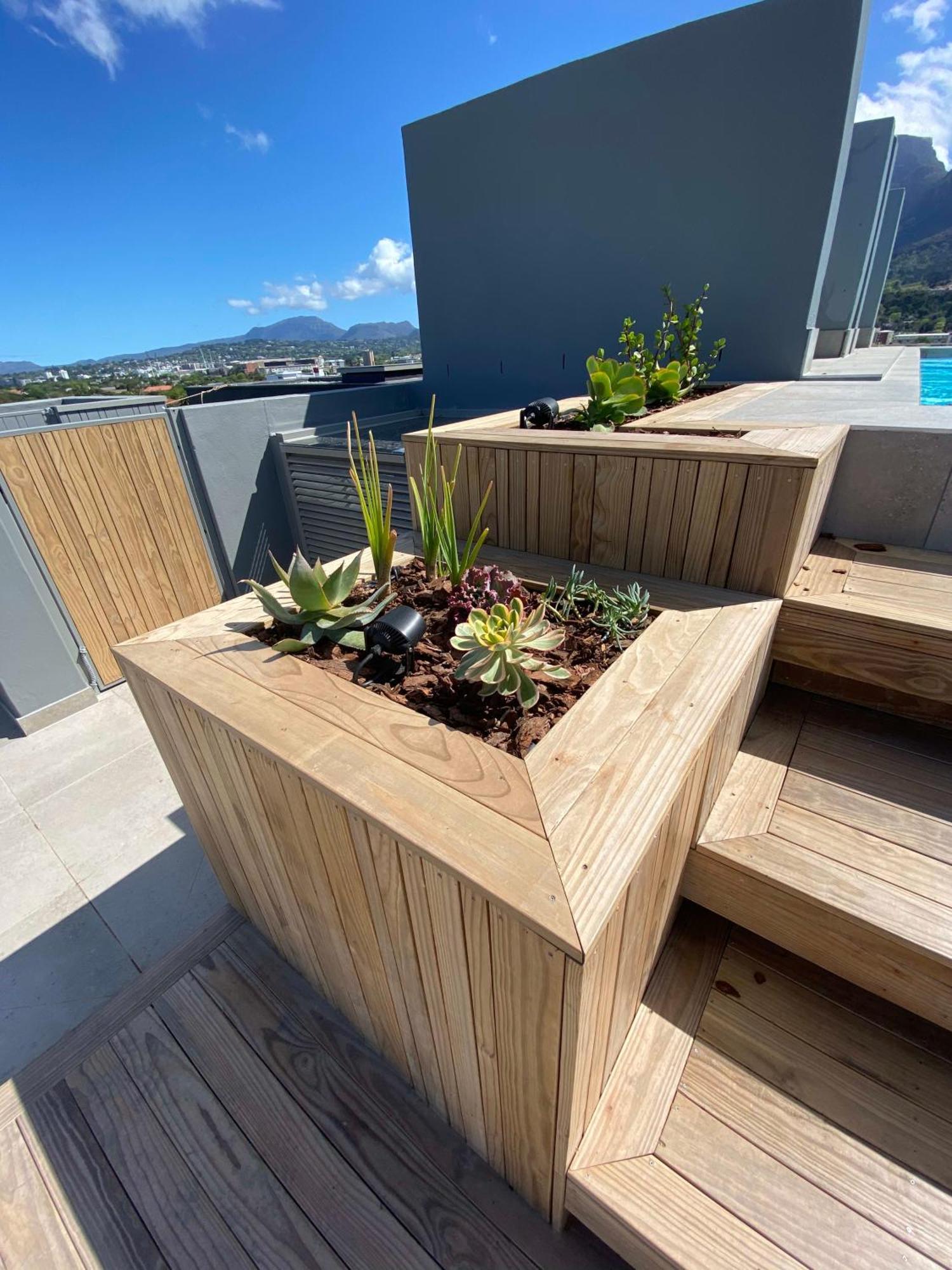 Appartement Rooftop Pool Balcony Parking Kaapstad